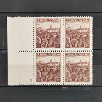 Quadra Tchecoslováquia, Pof.309 (Mi. 355), MNH, 3 Kč
