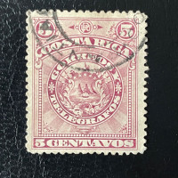 Selo Costa Rica, Mi.31b (SG 34), Usado #, 5