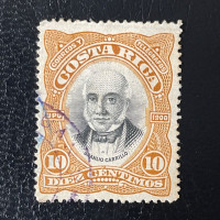 Sello Costa Rica, Mi.42 (SG 45), Usado #, 10