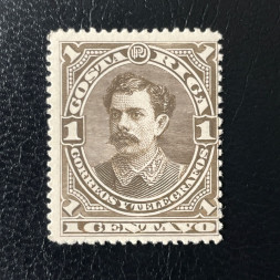 Známka Kostarika, Mi.19* Známka Kostarika, Mi.19*