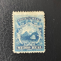 Briefmarke Costa Rica, Mi.1a*