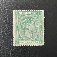 Briefmarke Kuba, Mi.23b*