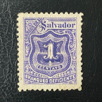 Stamp El Salvador, Mi.Porto 25, MH