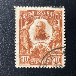 Stamp Haiti, Mi.84I, Used #