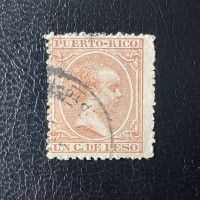Stamp Puerto Rico, Mi.77, Used #