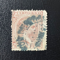 Stamp Puerto Rico, Mi.122, Used #