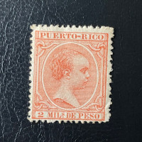 Stamp Puerto Rico, Mi.104, (*)