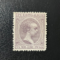 Stamp Puerto Rico, Mi.115, (*)