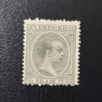 Stamp Puerto Rico, Mi.86, (*)