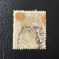 Stamp Puerto Rico, Mi.39, Used #
