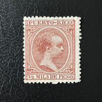Stamp Puerto Rico, Mi.102, (*)