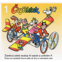 Známkový sešítek ČR, Pof.630**, 10xA Známkový sešítek ČR, Pof.630**, 10xA