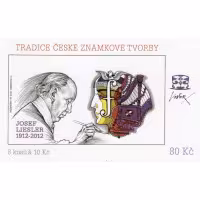 Markenheften Tschechische Republik, Pof.ZSt42 (Mi. MH166)**, 8x10 Kč
