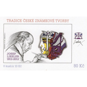 Stamps booklet Czechia, Pof.ZSt42 (Mi. MH166), MNH, 8x10 Kč