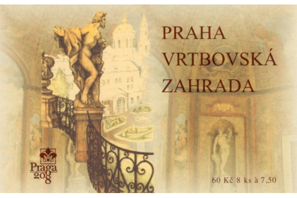 Známkový sešítek ČR, Pof.ZSt29**, 8 x 7,50 Kč