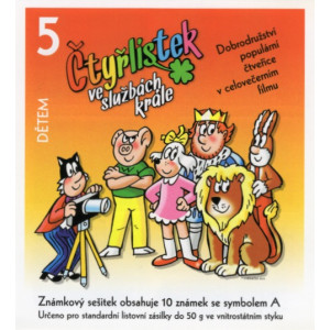 Známkový sešítek ČR, Pof.750/1**, 10xA