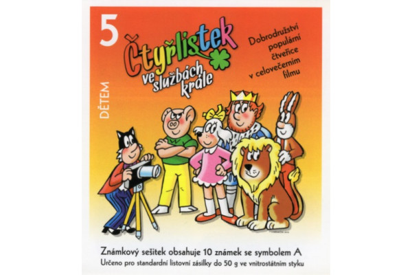Známkový sešítek ČR, Pof.750/1**, 10xA