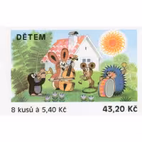 Markenheften Tschechische Republik, Pof.ZSt16 (Pof. ZSt16)**, 8 x 5.40 Kč