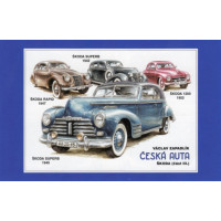 Známkový sešítek ČR, Pof.857/858**, 8xA