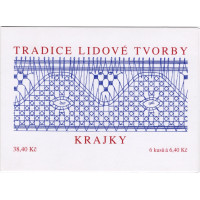 Známkový sešítek ČR, Pof.ZSt19**, 6 x 6.40 Kč