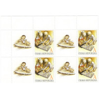 Čtyřblok ČR, Pof.643**, 4xA