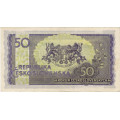 Banknote Tschechoslowakei, 50 Kčs, Pi. 62a, 0/AU, serie MC, 766866 1
