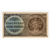 Bankovka Protektorát ČaM, 1 K, Pi. 3s, 2/VF, 