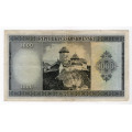 Banknote Tschechoslowakei, 1000 Kčs, Pi. 65a, 2/VF, serie BE, 885177 1