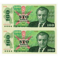 100 Kčs, Emise 1985–1989