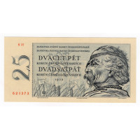 Bankovka ČSR, 25 Kčs, Pi. 87a, N/UNC, 1958, serie S, 37