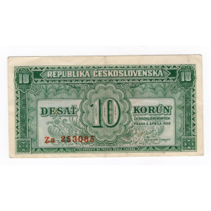 10 Kčs, Emise 1949–1950