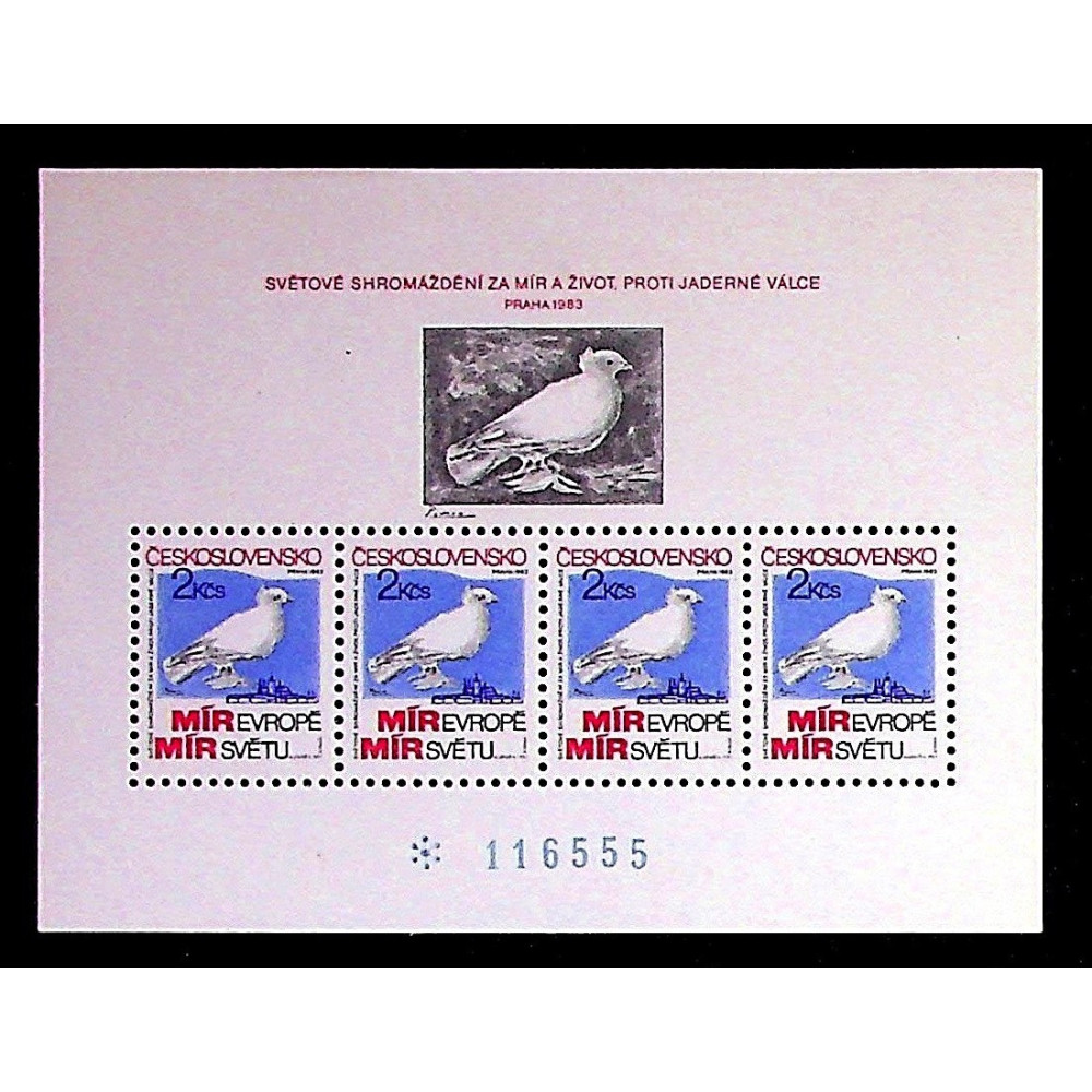 Bloco Tchecoslováquia, Mi.Block54, MNH** 