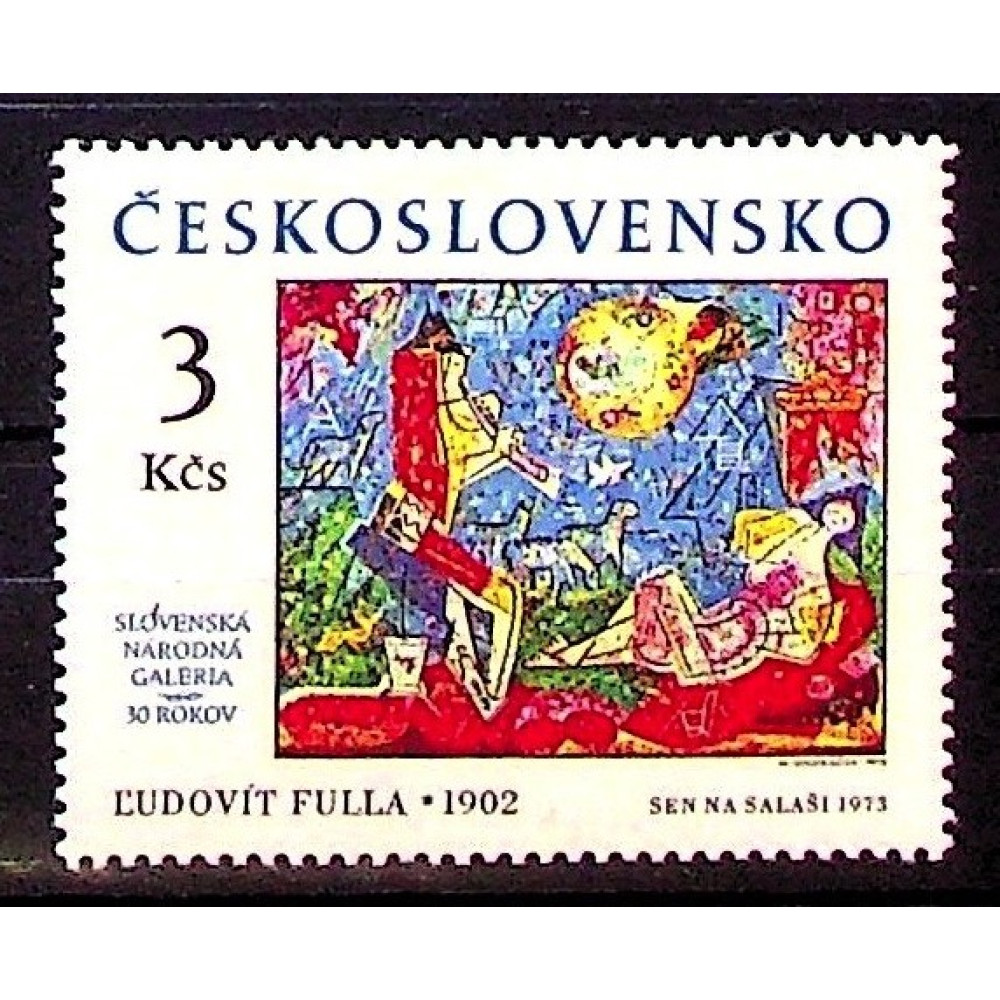 Sello Checoslovaquia, 3Kčs, Mi.2477, MNH** 