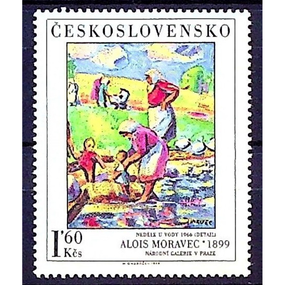 Sello Checoslovaquia, 1,60Kčs, Mi.2534, MNH** 