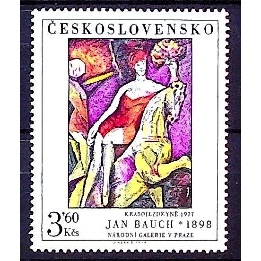 Sello Checoslovaquia, 3,60Kčs, Mi.2537, MNH** 