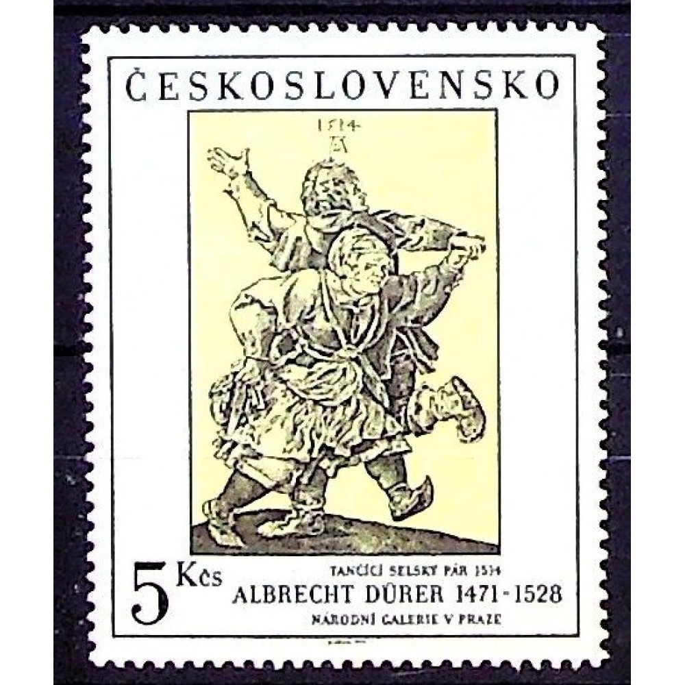 Sello Checoslovaquia, 5Kčs, Mi.2538, MNH** 