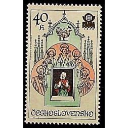 Briefmarke Tschechoslowakie, 40h, Mi.2451, MNH** 