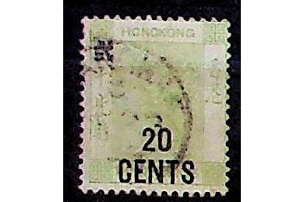 Známka Hong Kong, 20 C, Sg.48# 