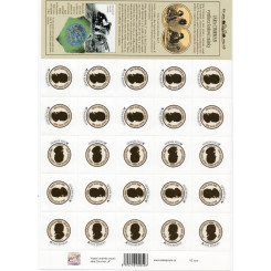 Kompletní arch ČR, Pof.829, 25xA