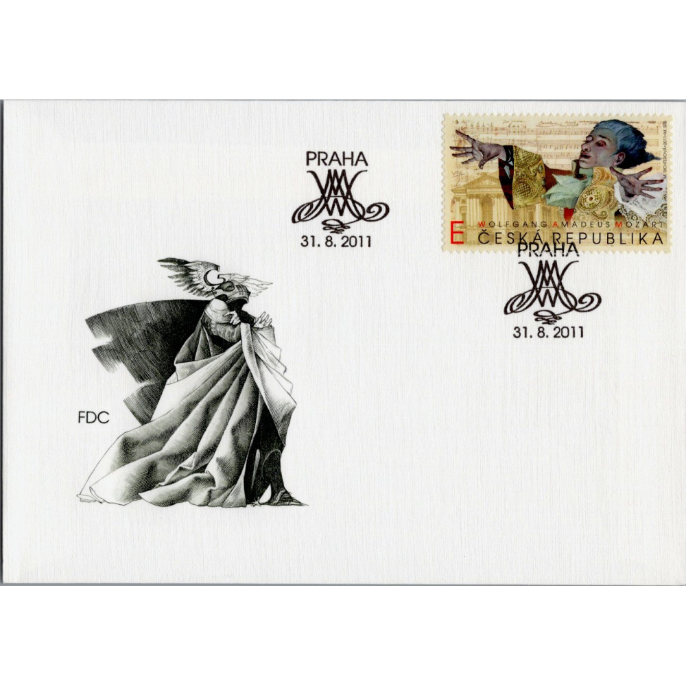 FDC ČR, Pof.695**, E
