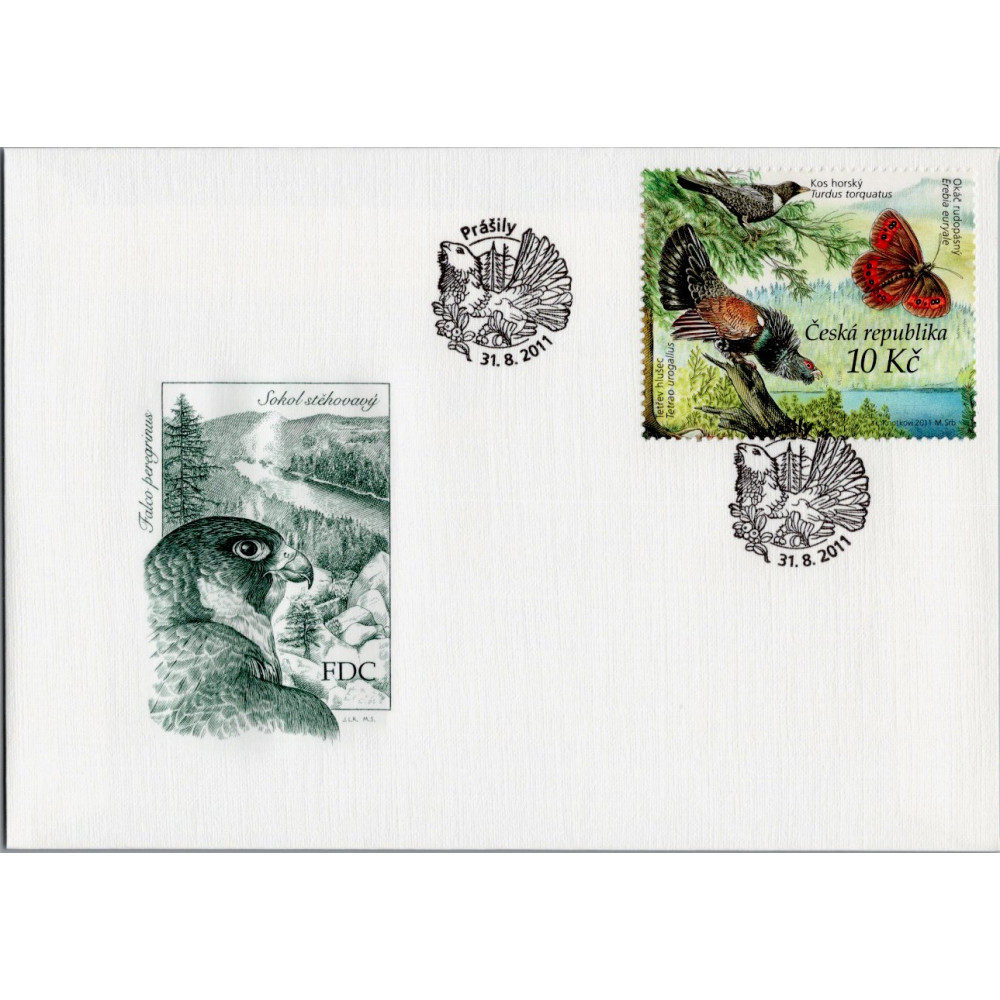 FDC ČR, Pof.691**, 10 Kč