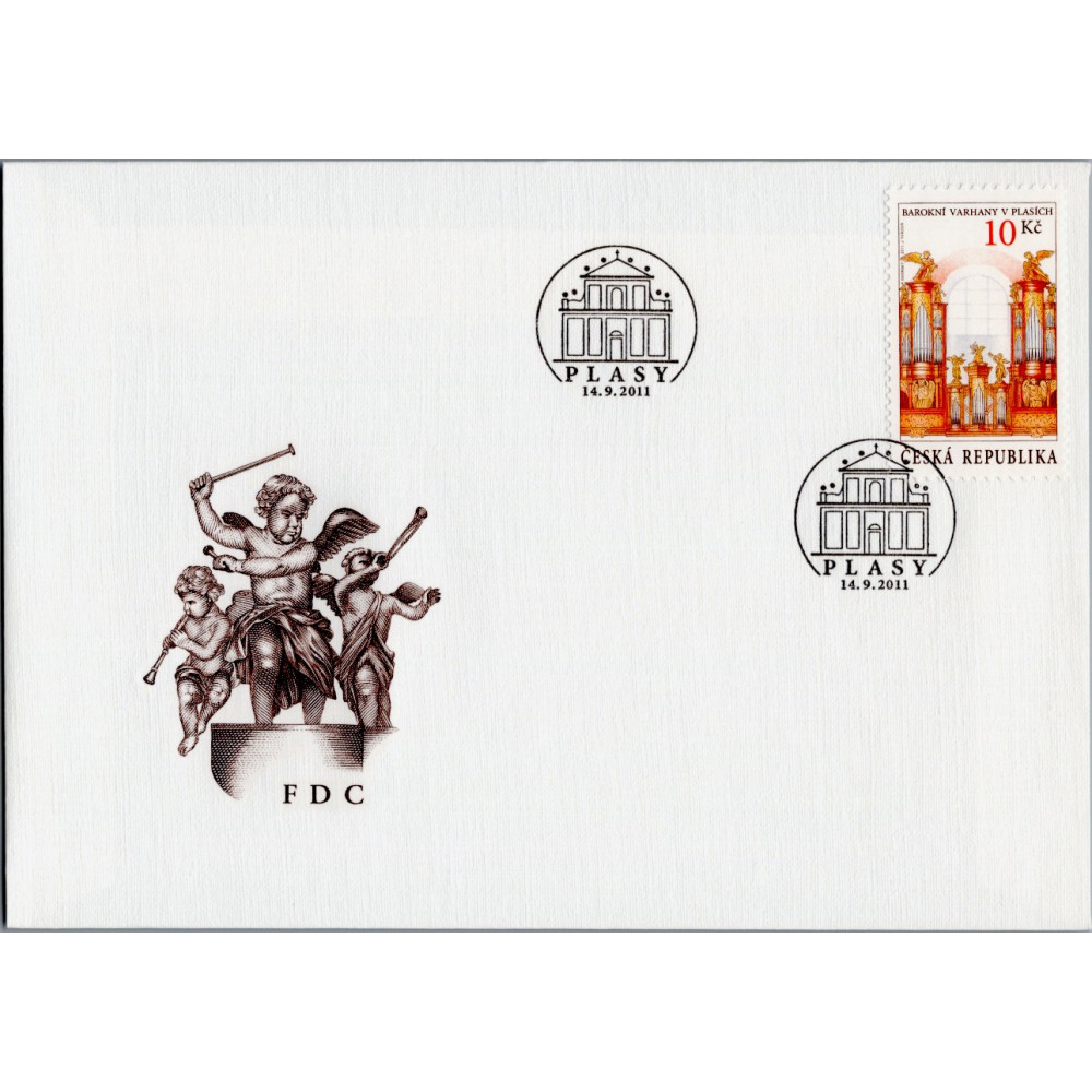 FDC Tschechische Republik, Pof.697 (Mi. 696)**, 10 Kč