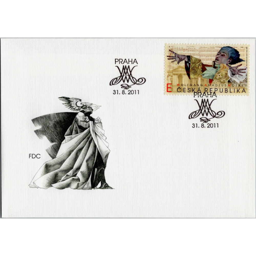 FDC ČR, Pof.695**, E
