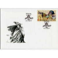 FDC ČR, Pof.695**, E