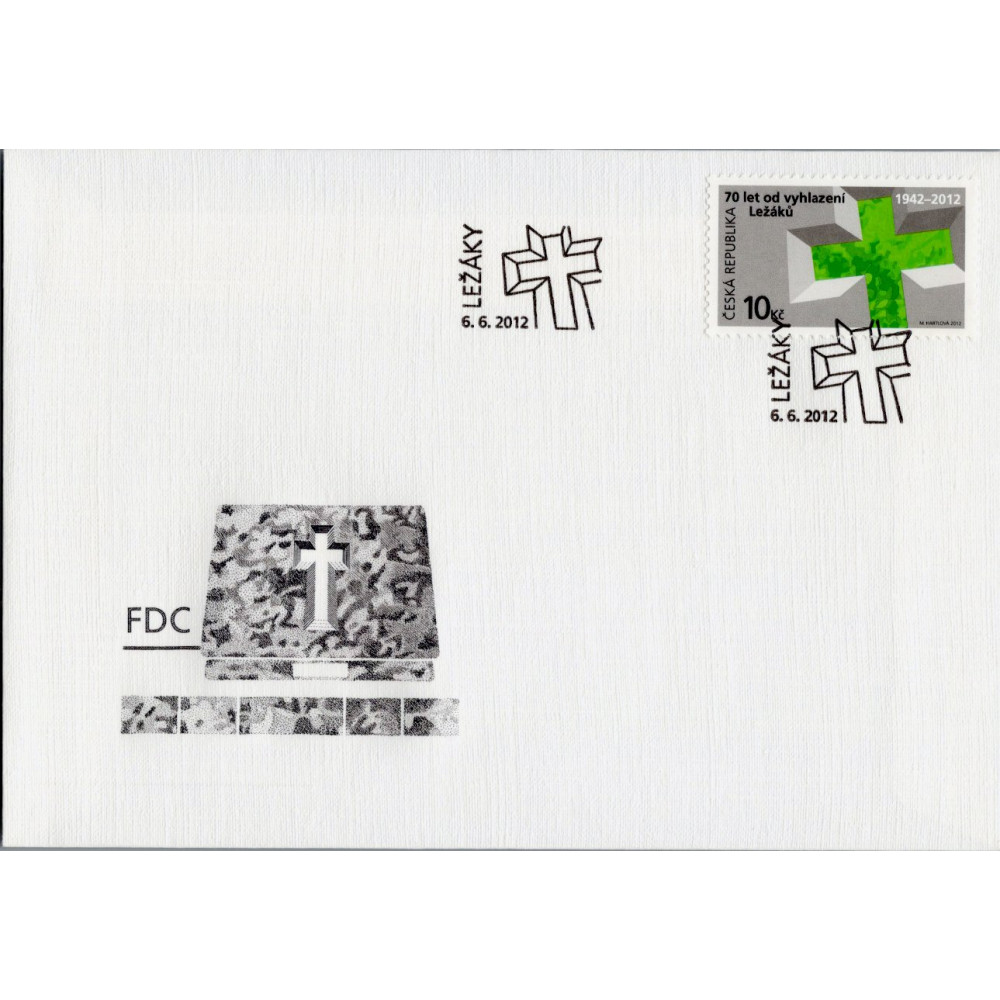 FDC ČR, Pof.723**, 10 Kč