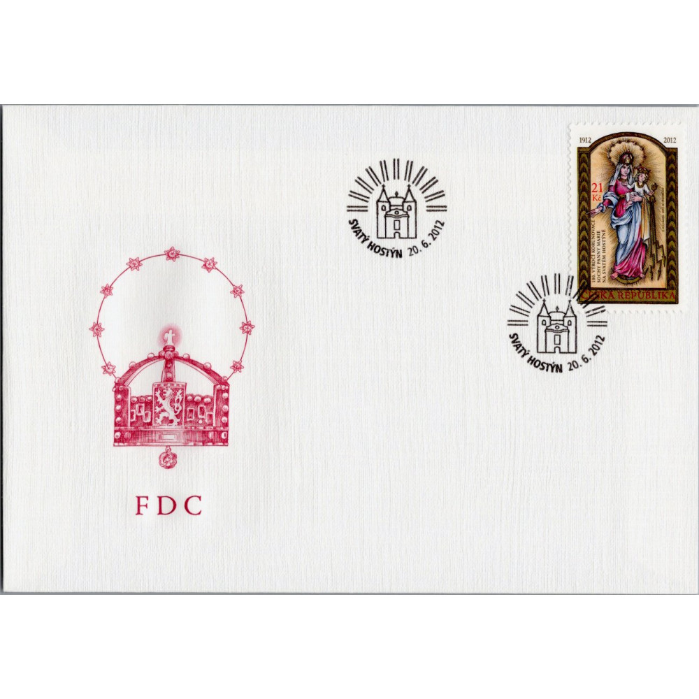 FDC ČR, Pof.725**, 21 Kč