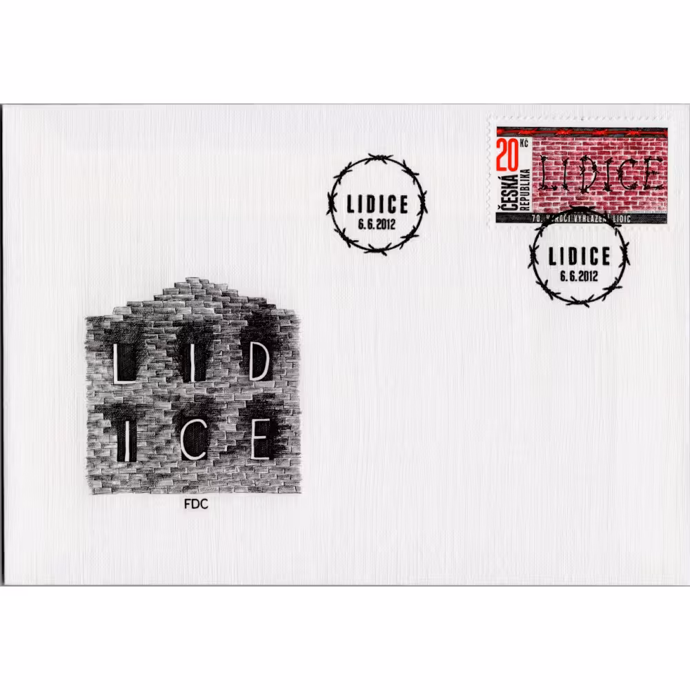 FDC ČR, Pof.722**, 20 Kč