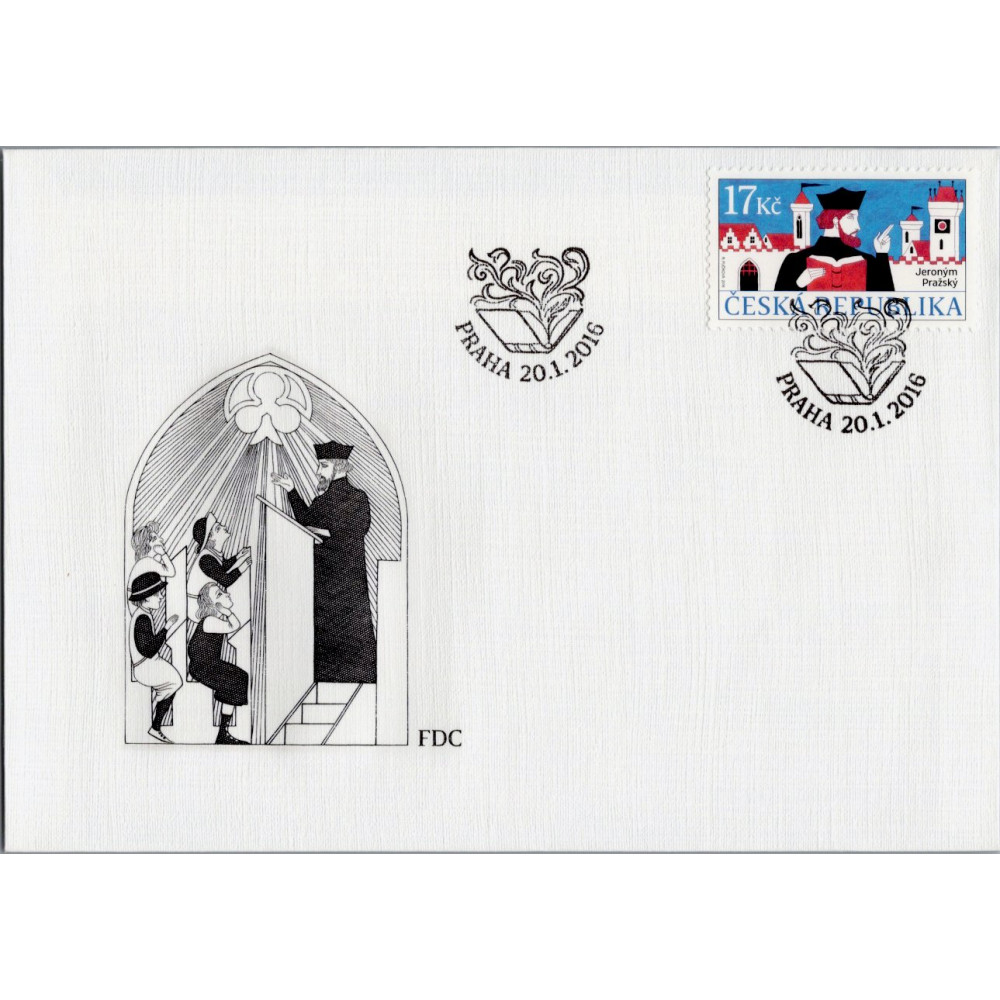 FDC ČR, Pof.874**, 17 Kč