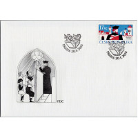 FDC ČR, Pof.874**, 17 Kč