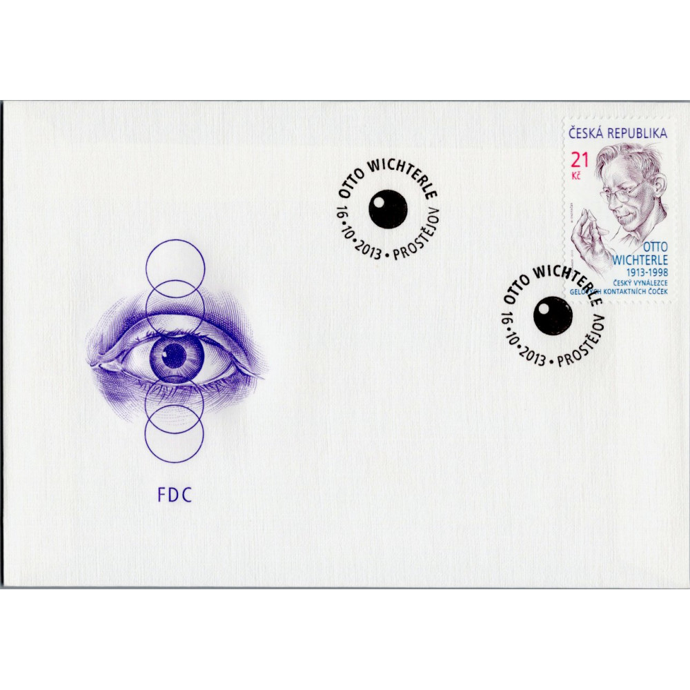 FDC ČR, Pof.790**, 21 Kč